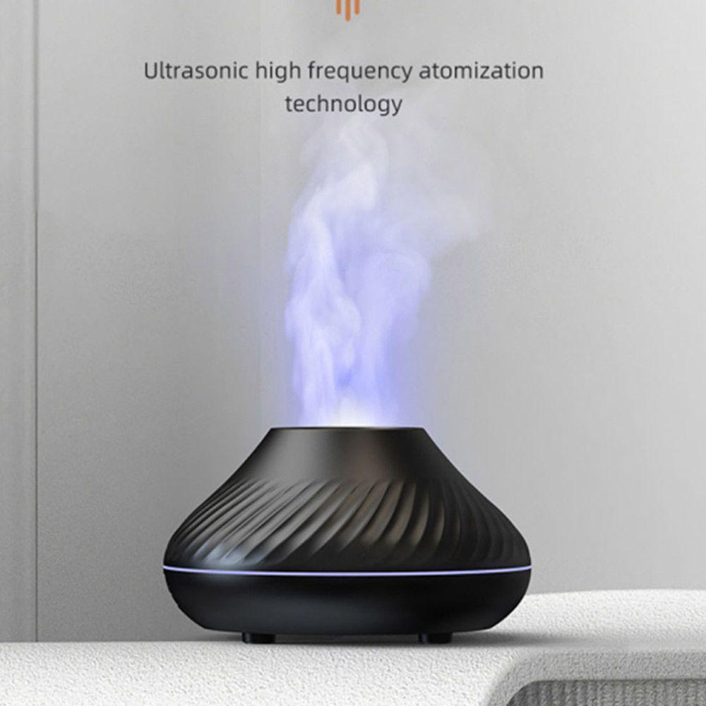 Hương Liệu Mô Phỏng Ngọn Lửa LAKAMIER|Máy Xông Tinh Dầu Bằng Nhựa Cổng USB Tiện Dụng
