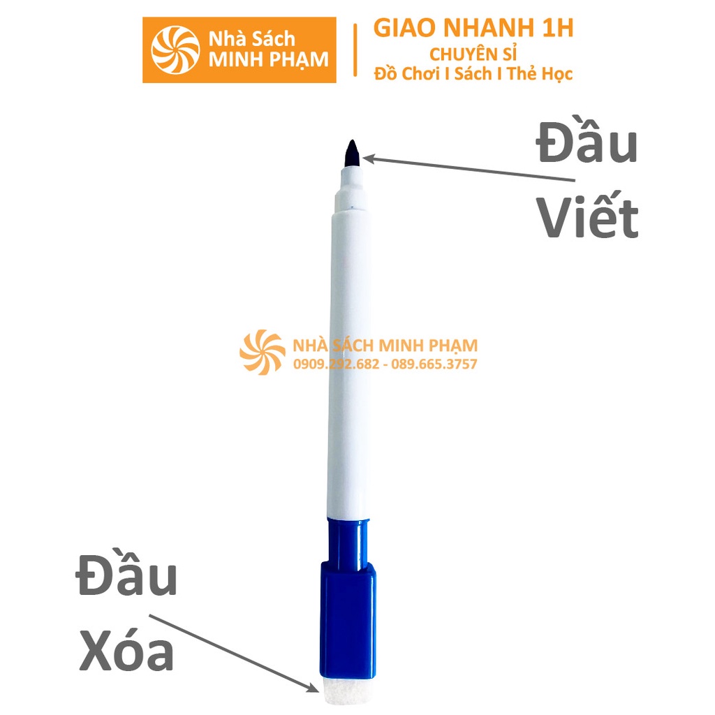 Sách - Bộ thẻ học chữ cái chữ số + ghép hình+ tập viết xóa + tặng kèm bút có đầu xóa