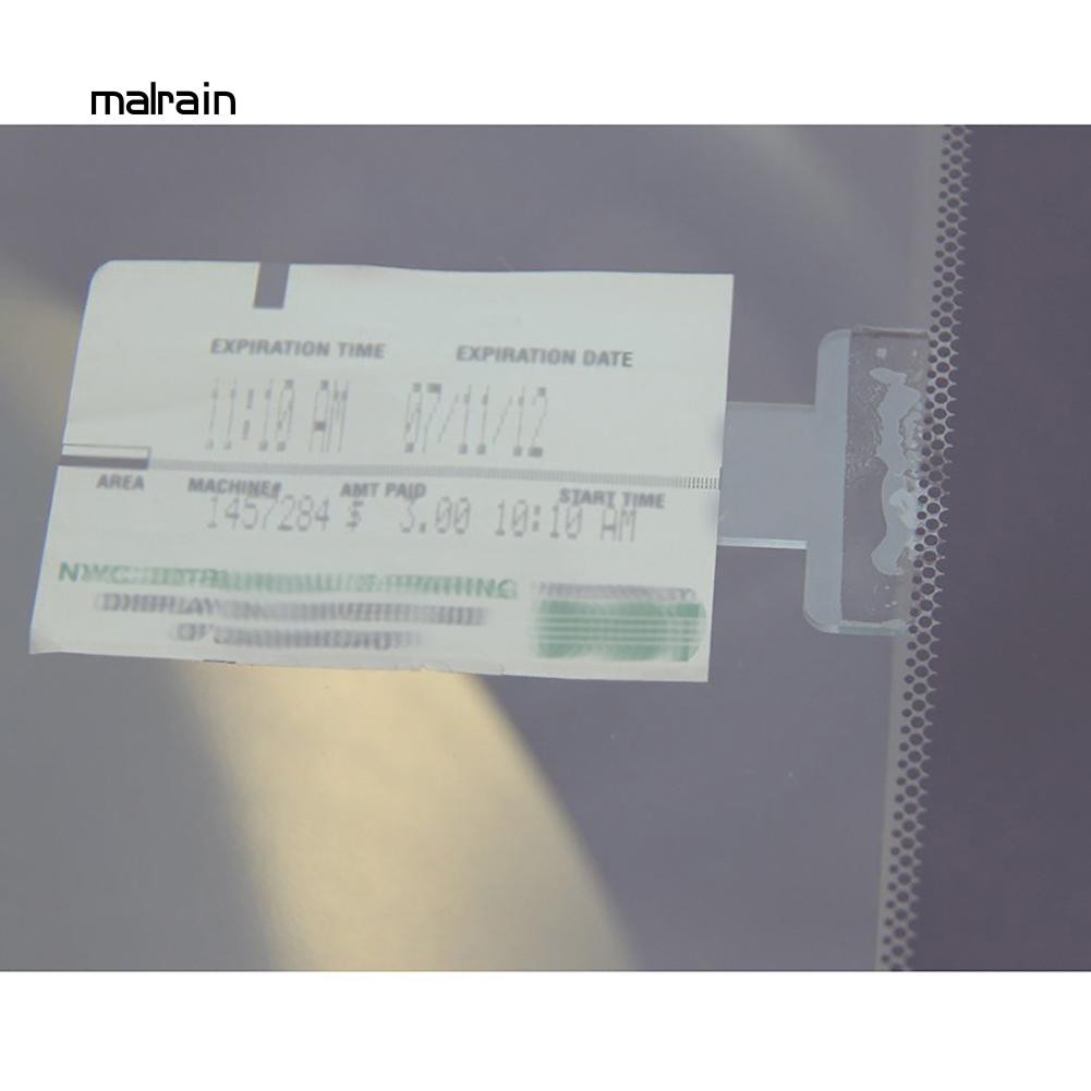 1 Kẹp Giữ Thẻ Đỗ Xe Hơi Tiện Dụng