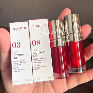 SON DƯỠNG Clarins Instant Light Lip Comfort Oil