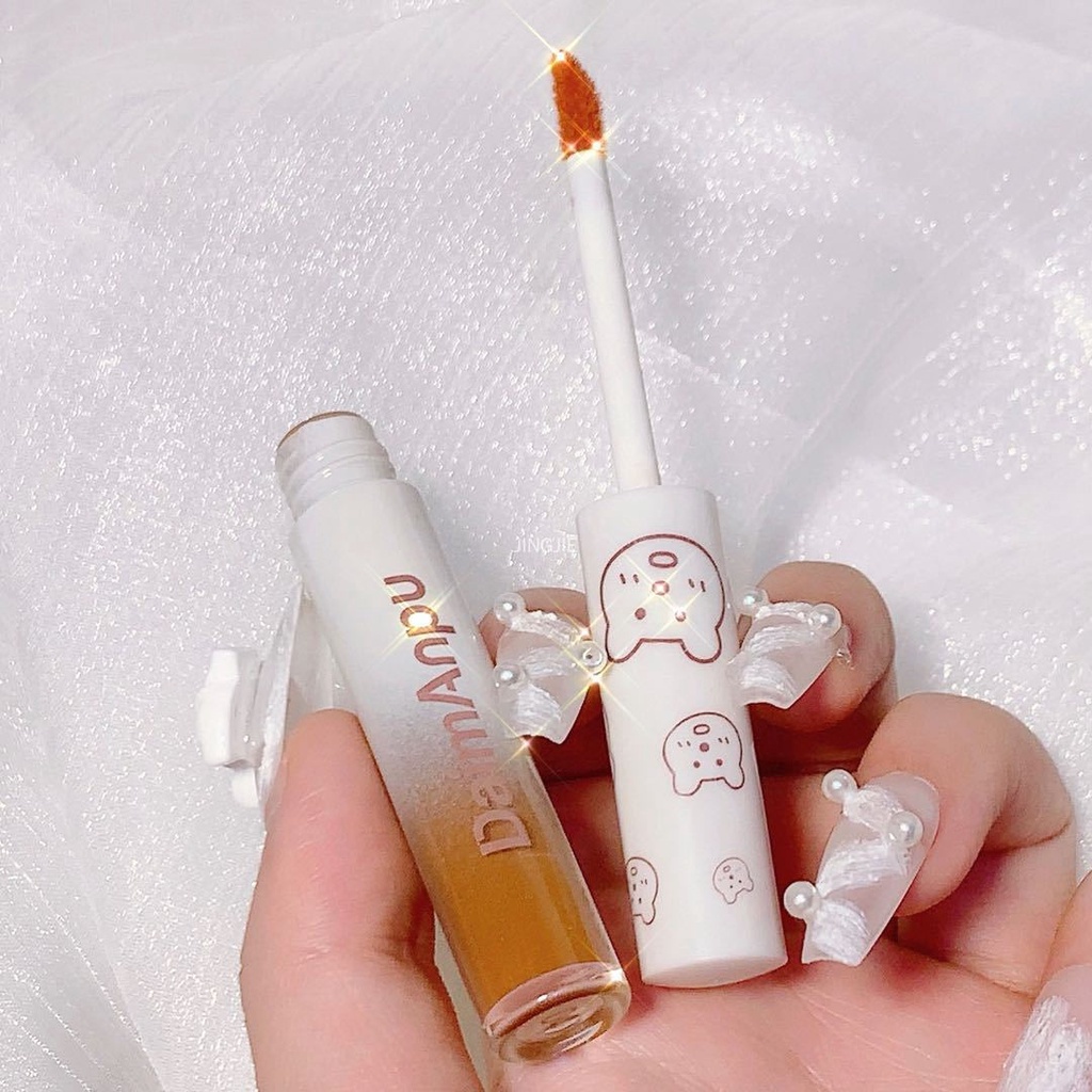 Set 3 thỏi son bóng vỏ hình chú gấu nhỏ