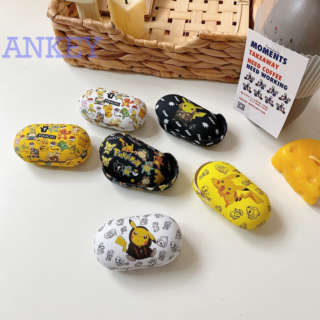 Samsung Buds / Buds+ Case Vỏ bảo vệ hộp sạc tai nghe không dây Bluetooth bằng PC cứng chống sốc hình Winnie the Pooh dễ thương