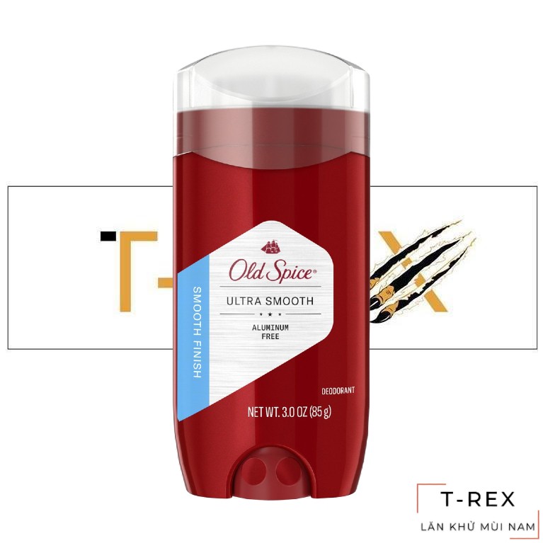 [HÀNG AUTH] Lăn Sáp Khử Mùi Old Spice Ultra Smooth Smooth Finish 85g