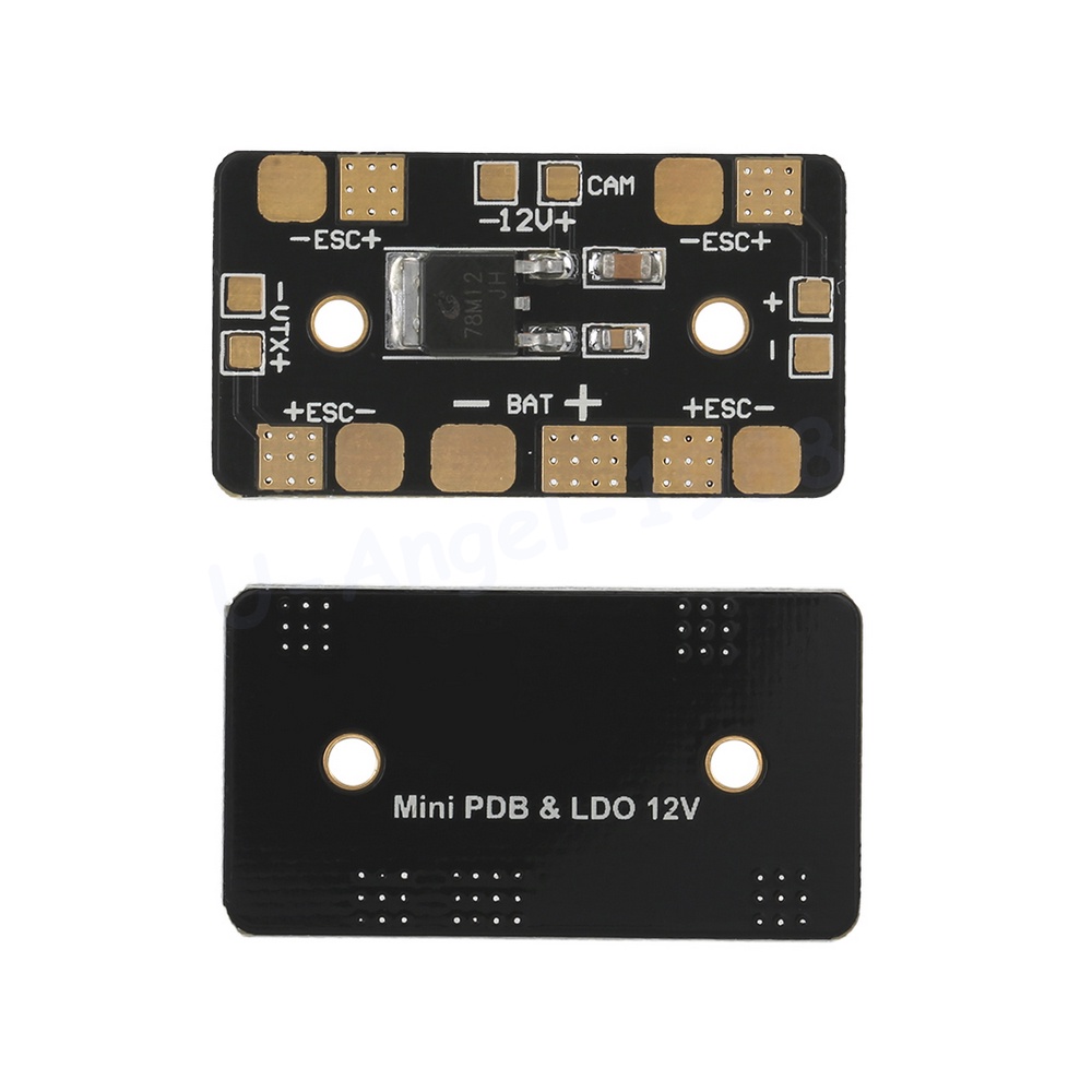 Bảng Mạch Phân Phối Nguồn Mini PDB Với Bộ Điều Chỉnh Điện Áp Tuyến Tính 5V 12V Cho QAV250 FPV Quadcopter