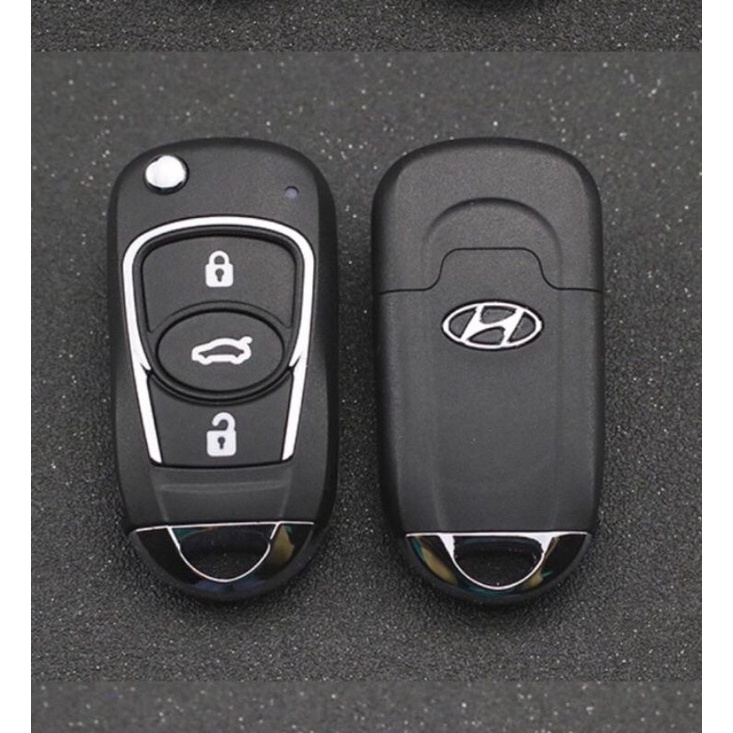 Vỏ chìa khoá độ gập xe Kia / Huyndai ( mẫu mới )
