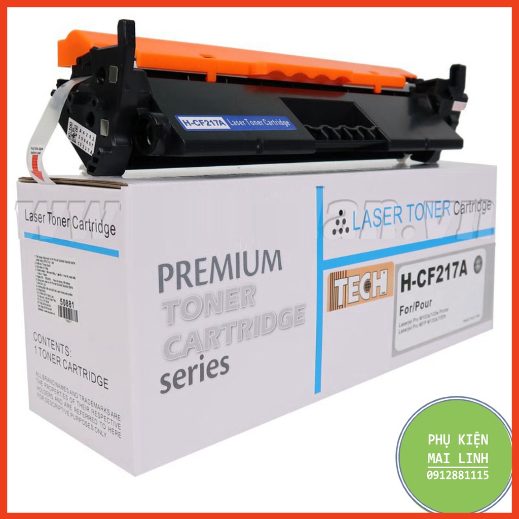 Hộp mực cartridge HP CF217A chuyên dụng cho máy in HP LaserJet Pro M102a/ HP LaserJet Pro MFP M130fw
