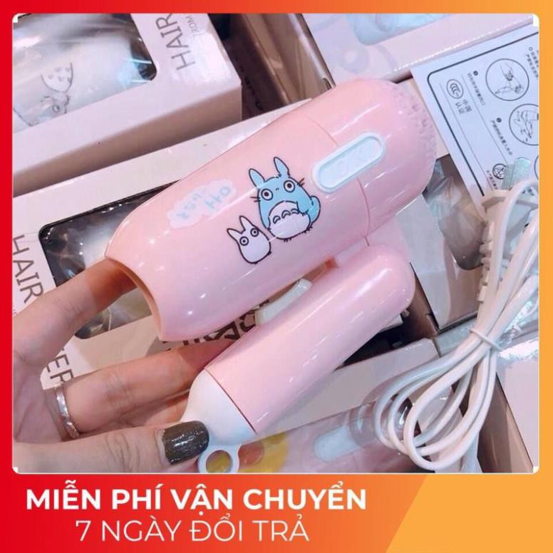 [FREESHIP] Máy sấy siêu cute gấu vịt thỏ gấp gọn mini 450W