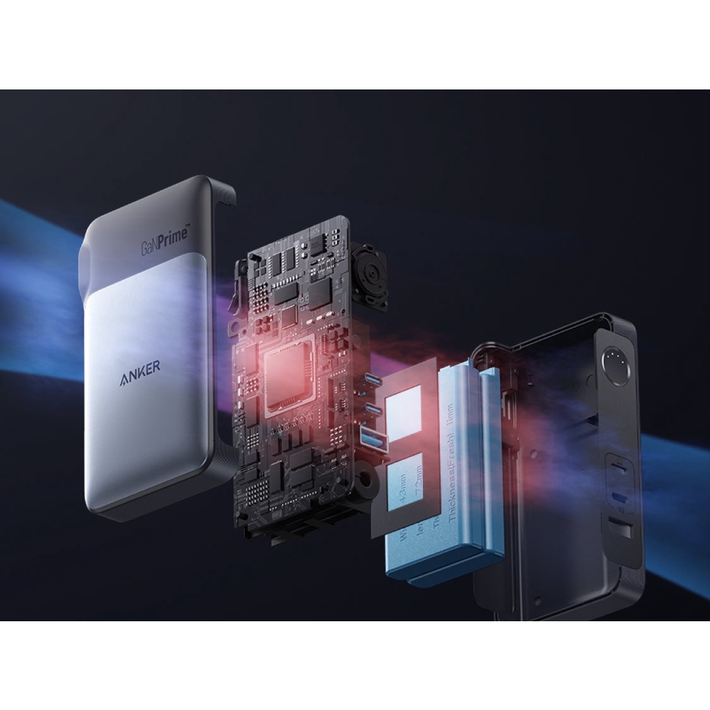 Sạc Anker 733 Fusion 10.000mAh 65w GaNPrime PD/IQ4.0 - A1651