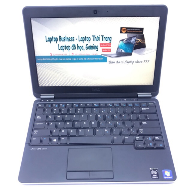 LAPTOP Dell cũ Latitude E7240 i5, 4Gb, SSD 128Gb, 12.5 inch HD đẹp like new | WebRaoVat - webraovat.net.vn