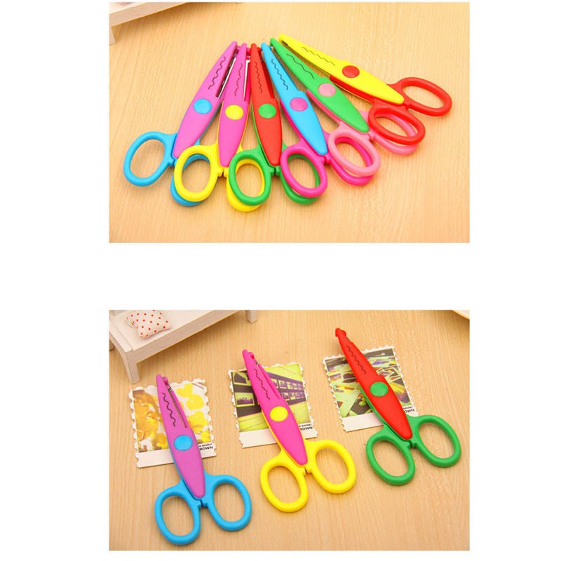 Kéo Cắt Album Ảnh 5 Inch Bằng Nhựa Cho Bé