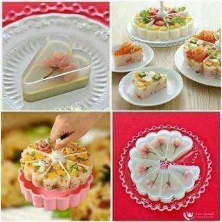 Khuôn xôi hình bông hoa