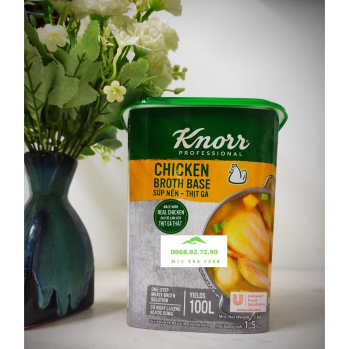 Bột Thịt Gà Knorr Unilever Hộp 1KG MỘC TRÀ FOOD
