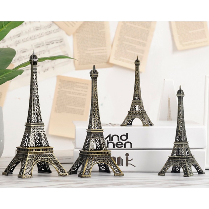 [GIÁ HỦY DIỆT - CAO 32CM] Tháp Eiffel kim loại cao 32cm