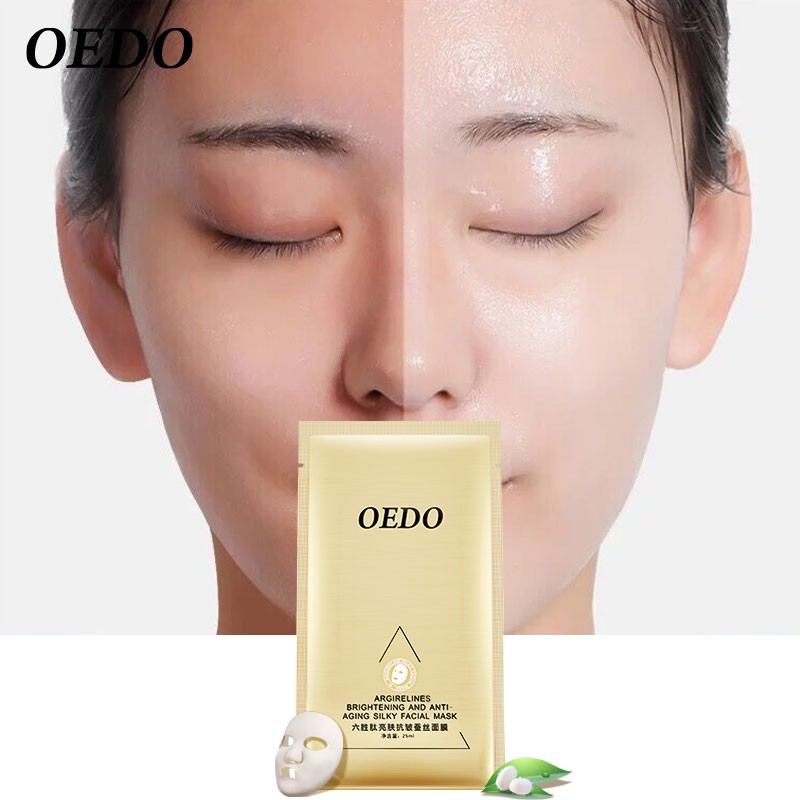 Bộ 2 mặt nạ OEDO chăm sóc da dưỡng ẩm kiểm soát dầu loại bỏ mun đầu đen làm từ thực vật