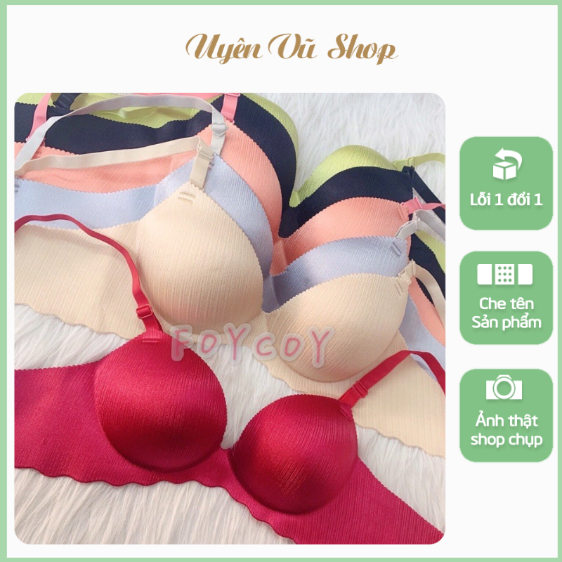 Áo Su Đúc Foy.coy Mút Dày Có Size 40, Áo Dày 3Cm Nâng Ngực (Áo Su Không Gọng) <Áo Đẹp>