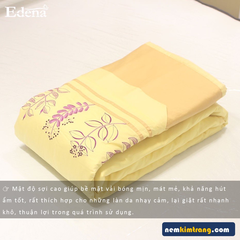 CHĂN hè  Cotton Solid Edena - CAO CẤP, CHÍNH HÃNG