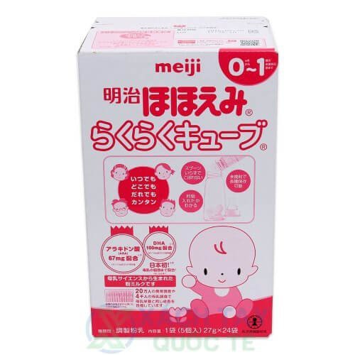 (Hàng nội địa - Date 2021) sữa meiji thanh số 0 và meiji thanh số 9