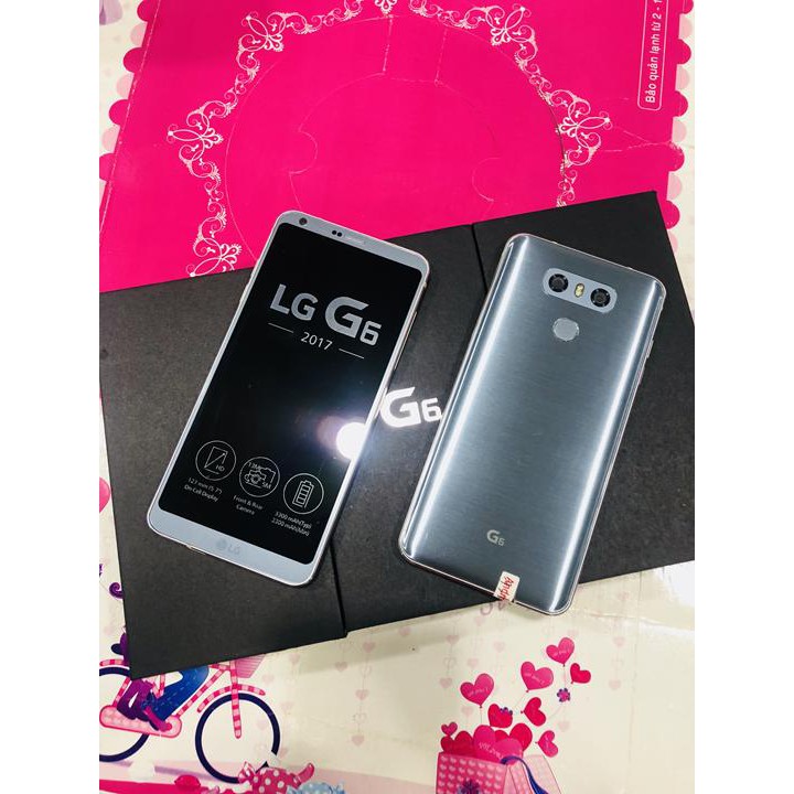 ĐIỆN THOẠI LG G6 64gb RAM 4gB CHÍNH HÃNG MỚi Fullbox BẢO HÀNH 1 NĂM _ HÌNH THẬT