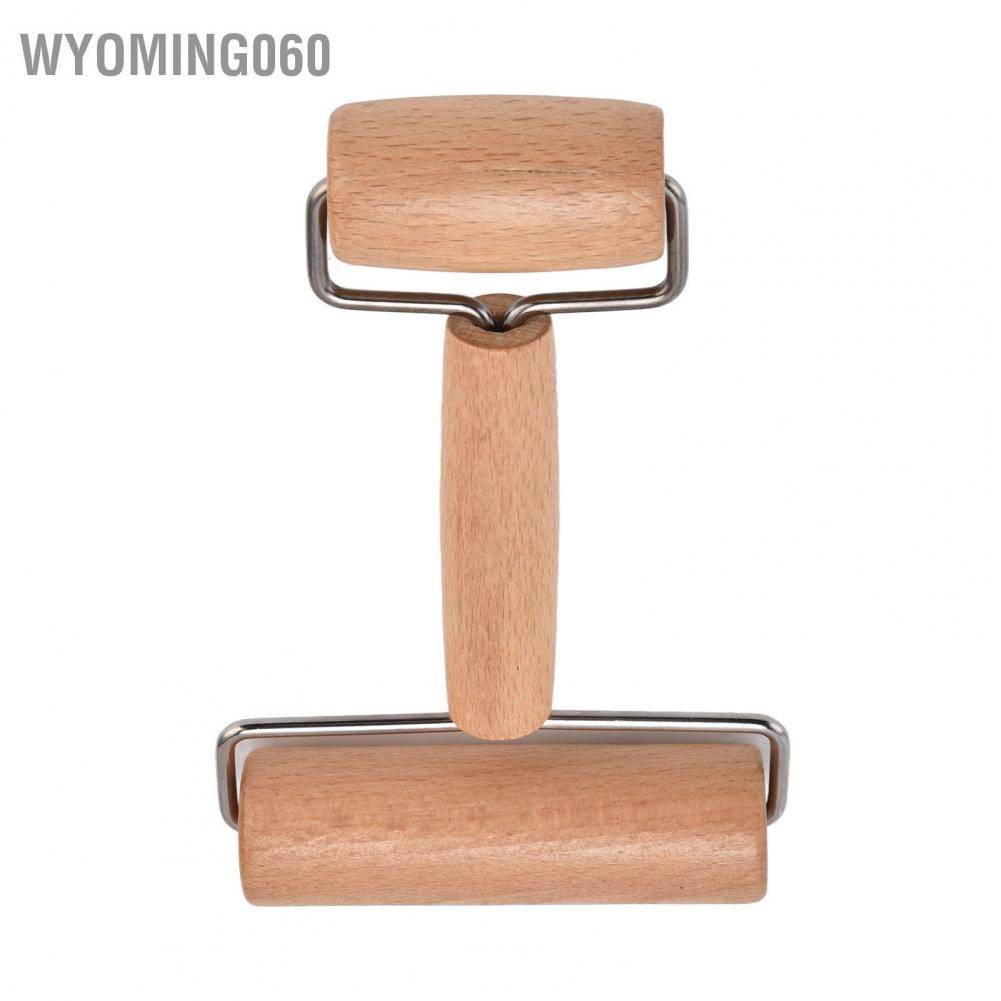 Wyoming060 Dough Roller Covering Technology Exterior Polishing Comfortable Grip Wood Material Pizza