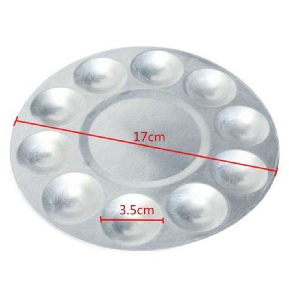 Bảng Pha Màu Dầu 10 Lỗ Chuyên Dụng Cho Vẽ Tranh