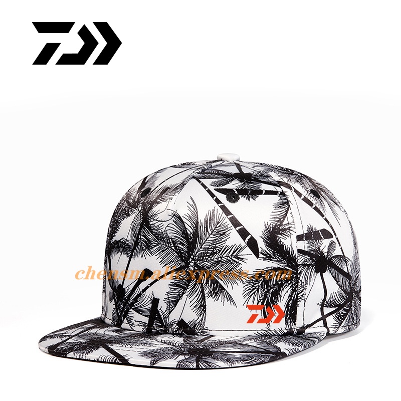 Daiwa Mũ Lưỡi Trai Thể Thao Họa Tiết Rằn Ri Thoáng Khí Thời Trang Mùa Hè Cho Nam