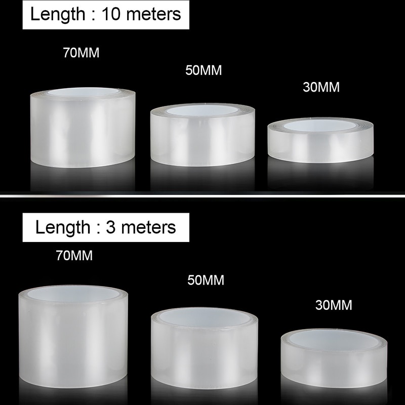 Cuộn Băng Keo Nano Dán Viền Cửa Xe Hơi Bảo Vệ Đa Năng