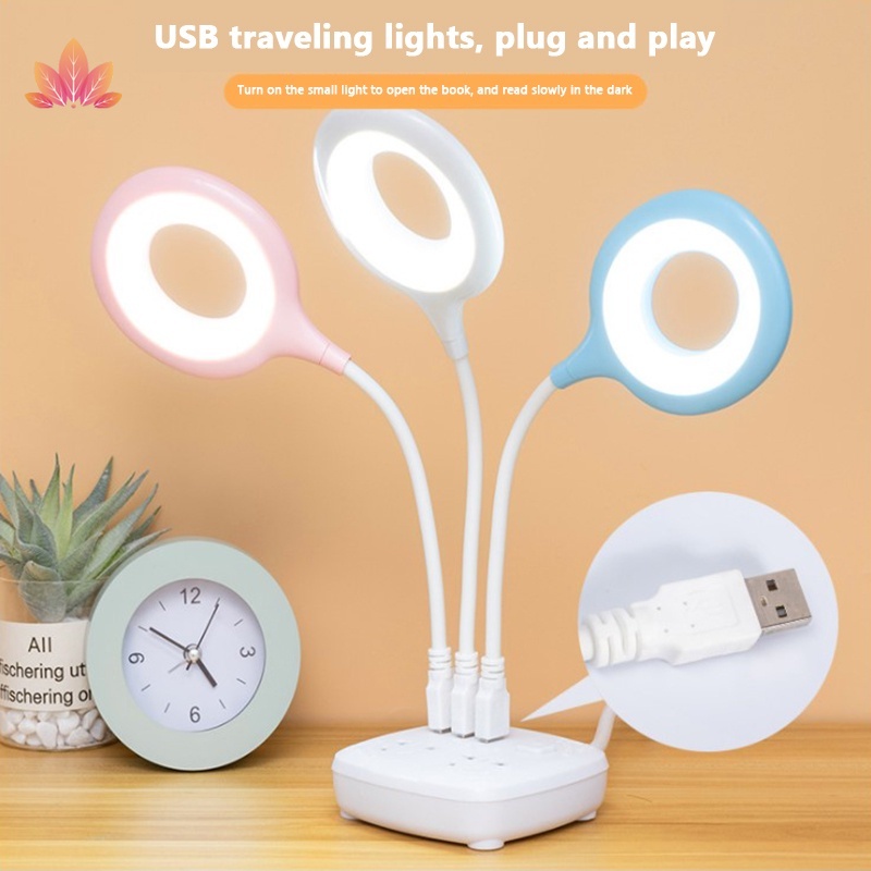 Đèn Led Để Bàn Cổng Usb Dễ Thương Jp5