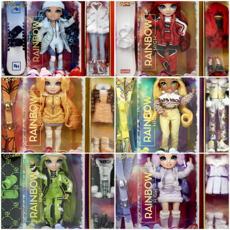 Búp bê rainbow high phiên bản mùa đông