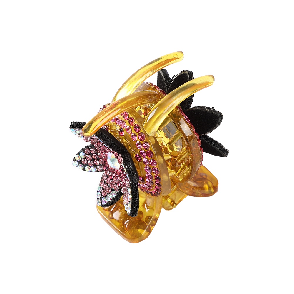 Kẹp tóc càng cua HAIMEIKANG đính đá sang trọng cho nữ