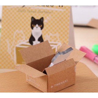 N13 sổ note mèo trong hộp sổ note dễ thương sổ note cute