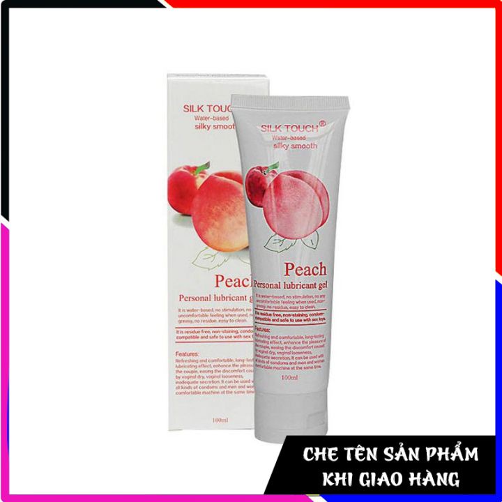 Gel bôi trơn Love Kiss, Hot Kiss, Silk Touch hương trái cây, gel bôi trơn cao cấp 1 chai 100ml