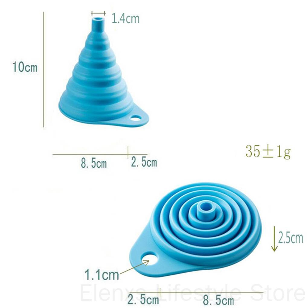 Phễu silicone gấp gọn tiện lợi