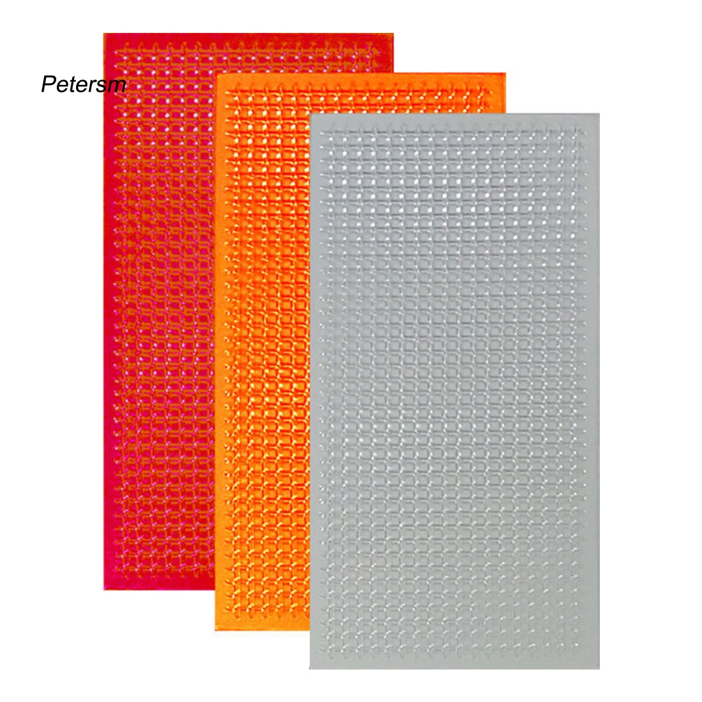 Set 3 Miếng Vá Đèn Đuôi Xe Bằng Nhựa PP