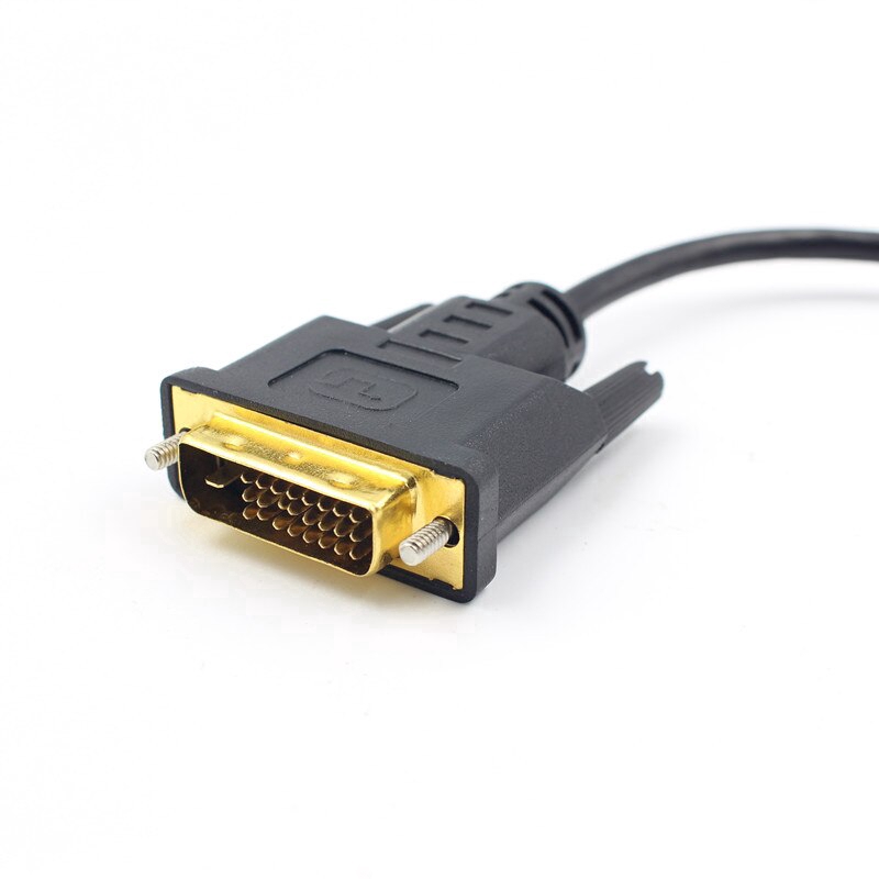 DVI To VGA Converter Video Adapter HD 1080P For PC Computer