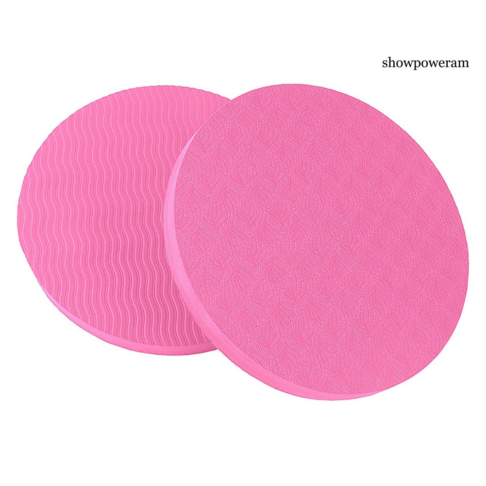 BALANCE Set 2 Đệm Tròn Hỗ Trợ Tập Yoga Chống Trượt Tiện Dụng
