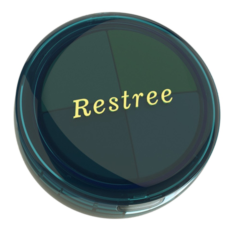 Hộp Đựng Thuốc 4 Ngăn Có Thể Gấp Gọn Tiện Dụng