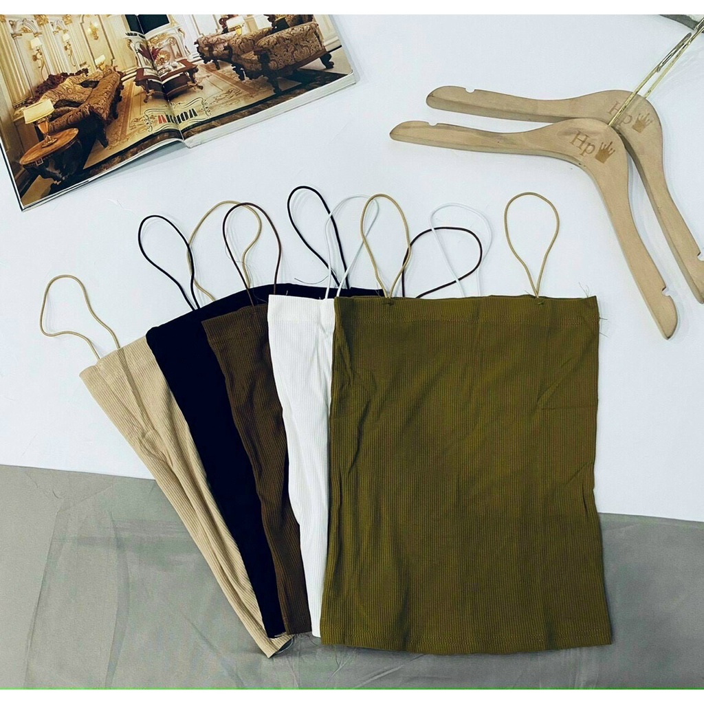 Áo hai dây bún dáng dài chất siêu đẹp