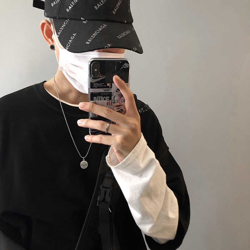 Dây chuyền phong cách hip hop harajuku 13113 cho nam &amp; nữ