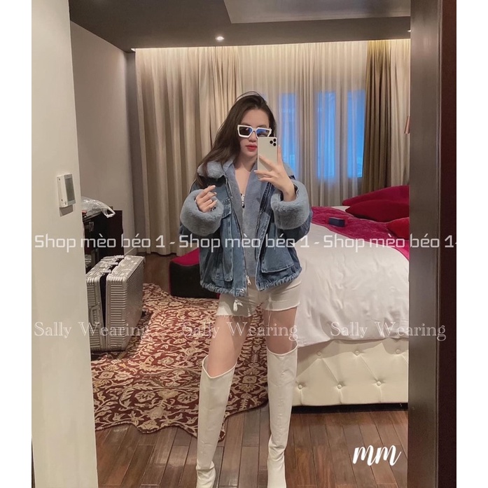 Bốt boot đùi xẻ mai phương bùi mũi nhọn gót nhọn fullbox hàng quảng châu cao cấp
