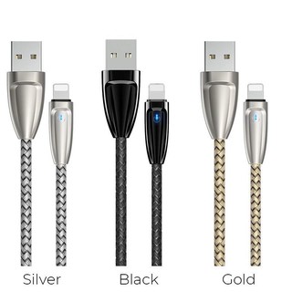 Cáp sạc Lightning có đèn báo sạc Borofone BU3