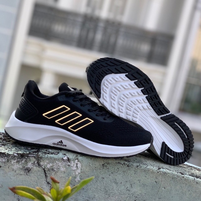 Giày adidas pegasus 66 3 sọc dạ quang