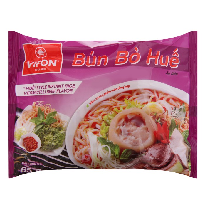 1 Gói Phở Bò/ Bún Bò Huế Vifon 65g | BigBuy360 - bigbuy360.vn