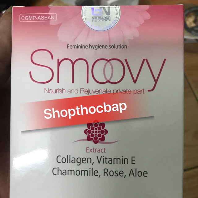 DUNG DỊCH VỆ SINH SMOOVY