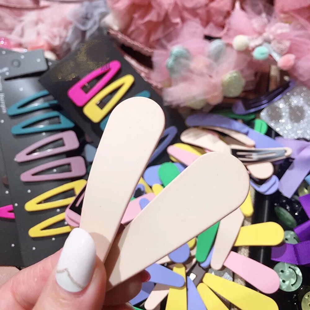 1 Kẹp Tóc Bb Màu Kẹo Ngọt Dễ Thương Cho Nữ