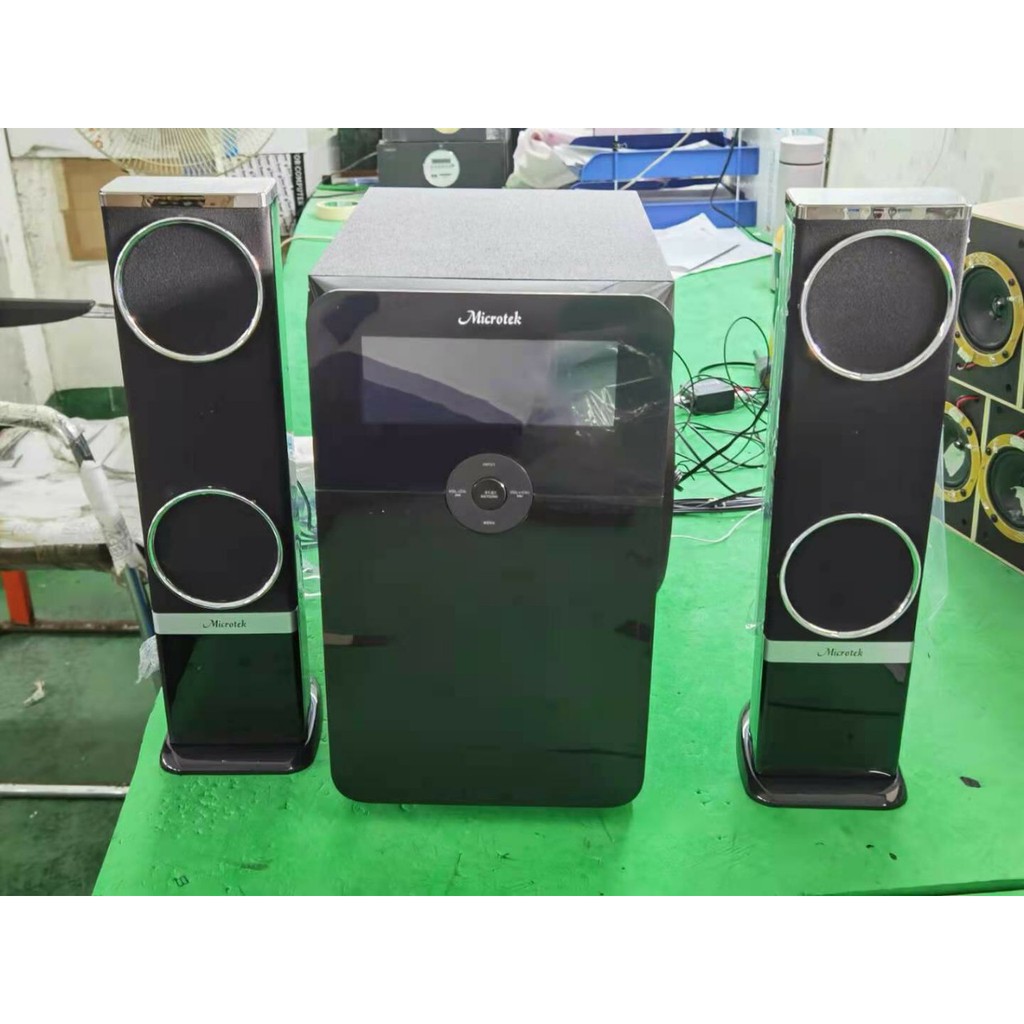 Loa Bluetooth Microtek 2.1 X216-BT - 120W  Hàng Chính Hãng