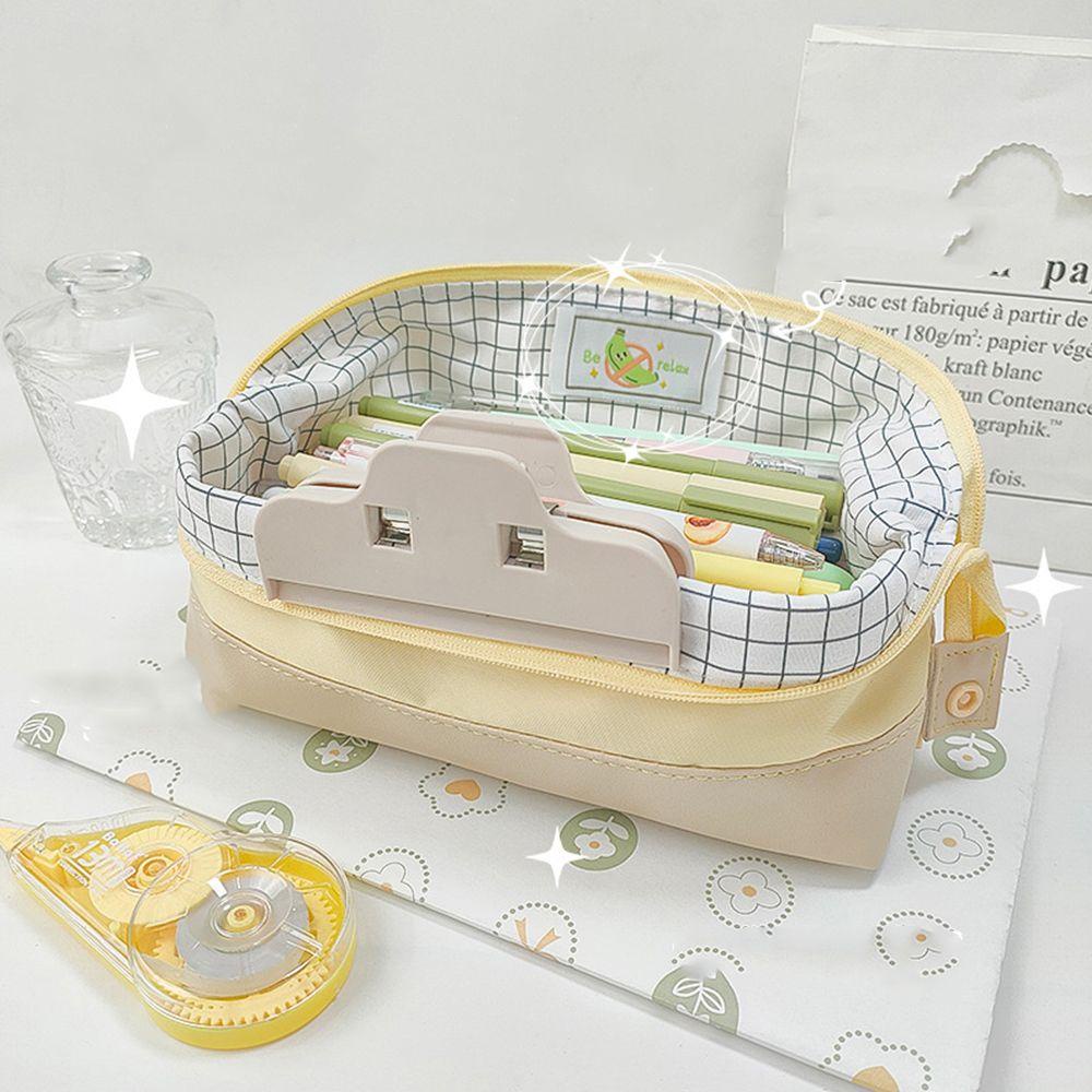 OCEANMAP Túi Đựng Mỹ Phẩm Màu Sắc Thời Trang Hàn Quốc