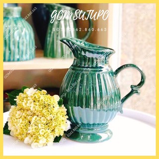 Bình Hoa - Lọ Hoa - Dáng Bình Sữa - Men Hoả Biến - Gốm Sứ Bát Tràng - Gốm Sứ TUPO  - Phòng Khách - gomsutupo - Nội Thất