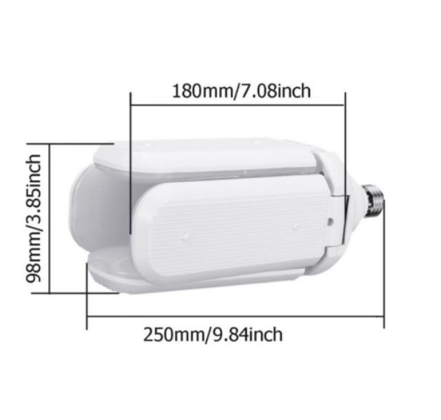 Đèn Led Cánh Quạt 4 Cánh 60w Siêu Sáng tiết Kiệm Điện