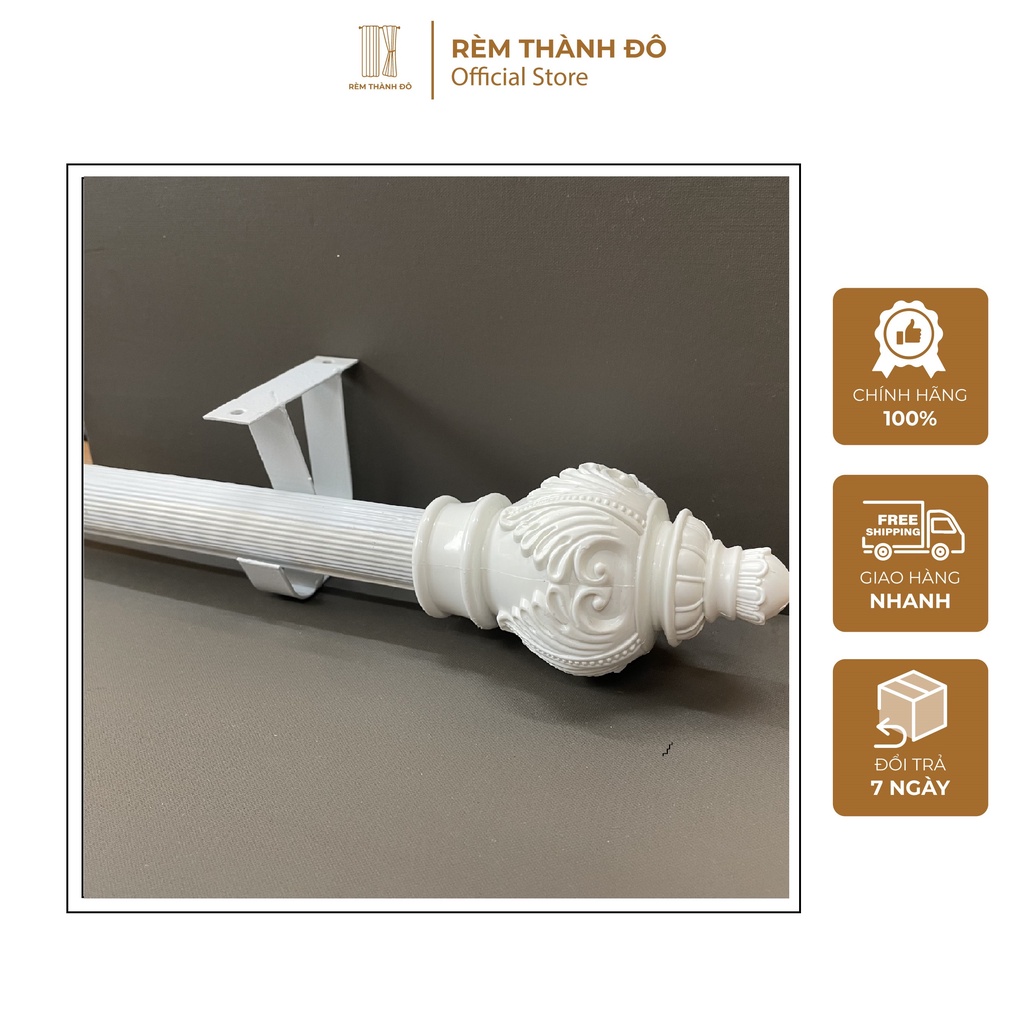 Đầu trụ rèm / đầu chụp cây rèm hàng loại 1