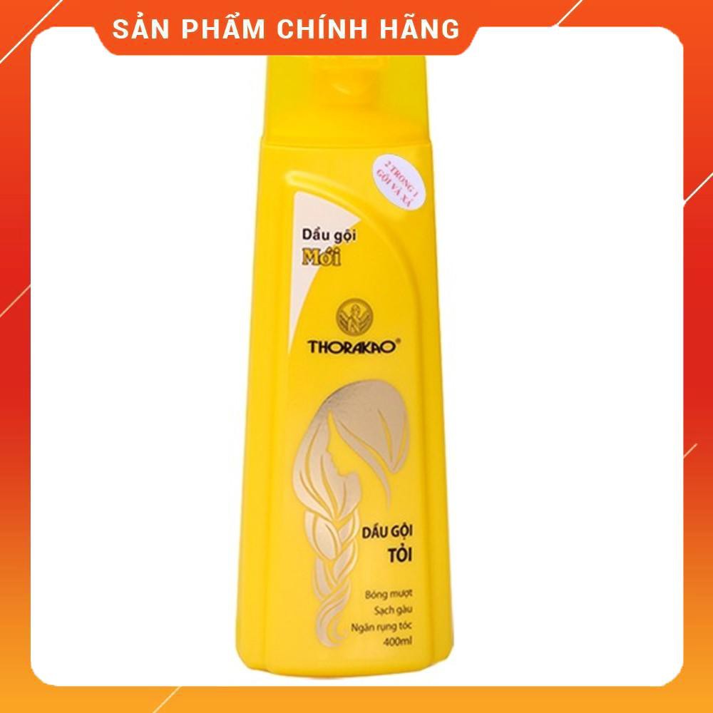 Dầu Gội Tỏi Thorakao 400ml FREESHIP Giảm Gàu Ngứa Rụng Tóc Cho Mái Tóc Chắc Khỏe